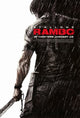 Rambo Movie Poster Print featuring iconic imagery from the film.