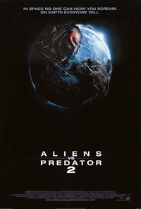 Aliens Vs. Predator Requiem Movie Poster Print featuring iconic characters.