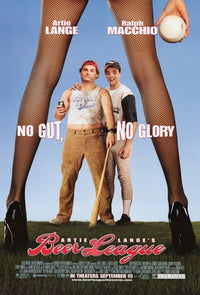 Beer League Movie Poster Print featuring comedic artwork.
