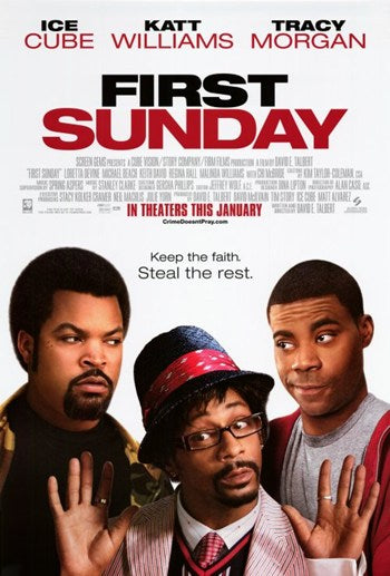 First Sunday Movie Poster Print featuring vibrant colors and design.