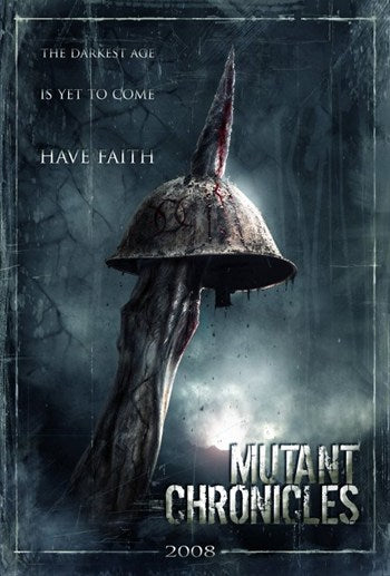 The Mutant Chronicles Style B Movie Poster - dynamic action design