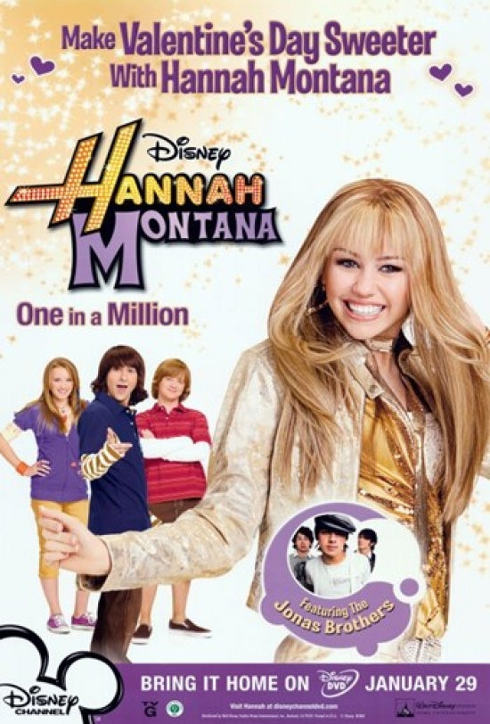 Hannah Montana One in a Million Style C Movie Poster