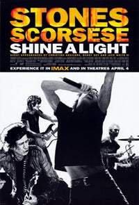 Shine A Light Movie Poster Print showcasing vibrant colors and cinematic art.