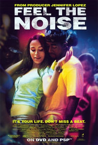 Feel The Noise Movie Poster print featuring vibrant music-themed design