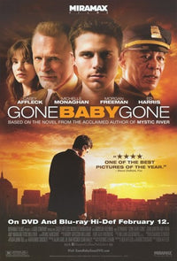 Gone Baby Gone Movie Poster Print featuring dramatic visuals.