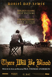 There Will Be Blood Movie Poster Print showcasing cinematic art.