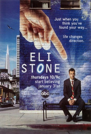 Eli Stone Movie Poster Print featuring vibrant artwork.