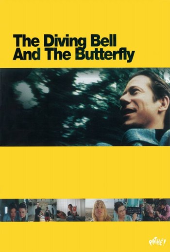 Diving Bell and the Butterfly movie poster print featuring vibrant imagery.