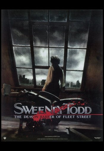 Sweeney Todd The Demon Barber of Fleet Street Movie Poster