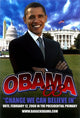 Barack Obama Campaign Poster - Primary Edition for inspirational decor.