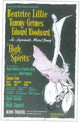 High Spirits Movie Poster from Broadway, vibrant and enchanting.