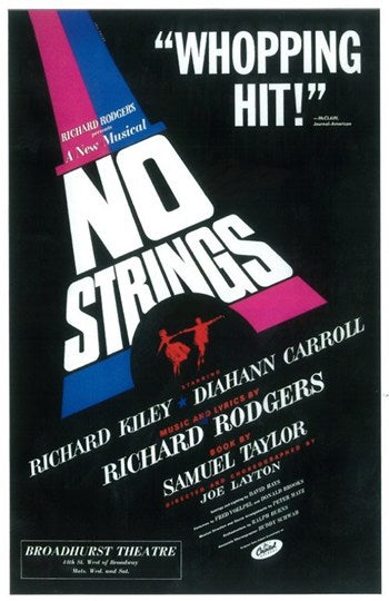 No Strings Broadway Movie Poster Print