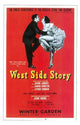 West Side Story Broadway Movie Poster Print showcasing iconic musical art.