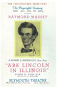 Abe Lincoln In Illinois Broadway Movie Poster