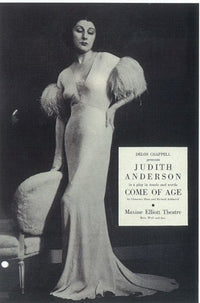 Come Of Age Movie Poster featuring Broadway production artwork.