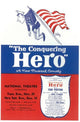 The Conquering Hero Movie Poster showcasing classic Broadway art