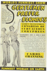 Gentlemen Prefer Blondes Broadway Movie Poster Print