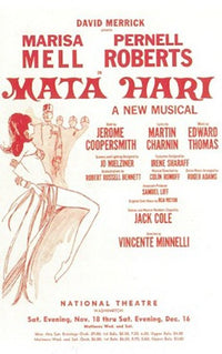 Mata Hari Broadway Movie Poster - Stunning theatrical art print.