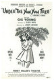 Under The Yum Yum Tree Movie Poster Print showcasing Broadway charm.