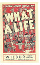 What A Life Broadway Movie Poster - vibrant theater artwork