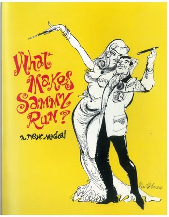 What Makes Sammy Run movie poster featuring Broadway art.