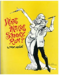 What Makes Sammy Run movie poster featuring Broadway art.