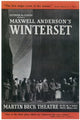 Winterset Broadway Movie Poster Print for theater lovers