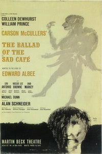 The Ballad of the Sad Cafe Movie Poster featuring Broadway artwork
