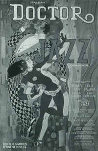 Doctor Jazz Broadway Movie Poster showcasing vibrant theater art.