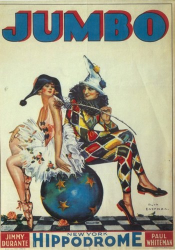 Jumbo Broadway Movie Poster - vibrant and iconic artwork