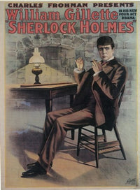 Sherlock Holmes Broadway Movie Poster Art Print
