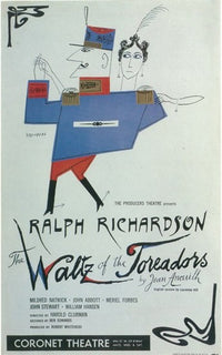 Waltz Of The Toreadors Movie Poster showcasing Broadway art.