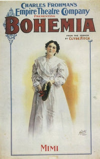 Bohemia Broadway Movie Poster showcasing vibrant theatrical performance.