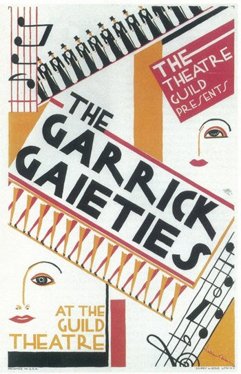 Garrick Gaieties Broadway Movie Poster Print