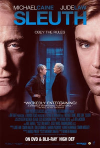 Sleuth Movie Poster Print showcasing captivating film art.