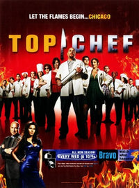 Top Chef Movie Poster Print showcasing culinary excitement and drama.