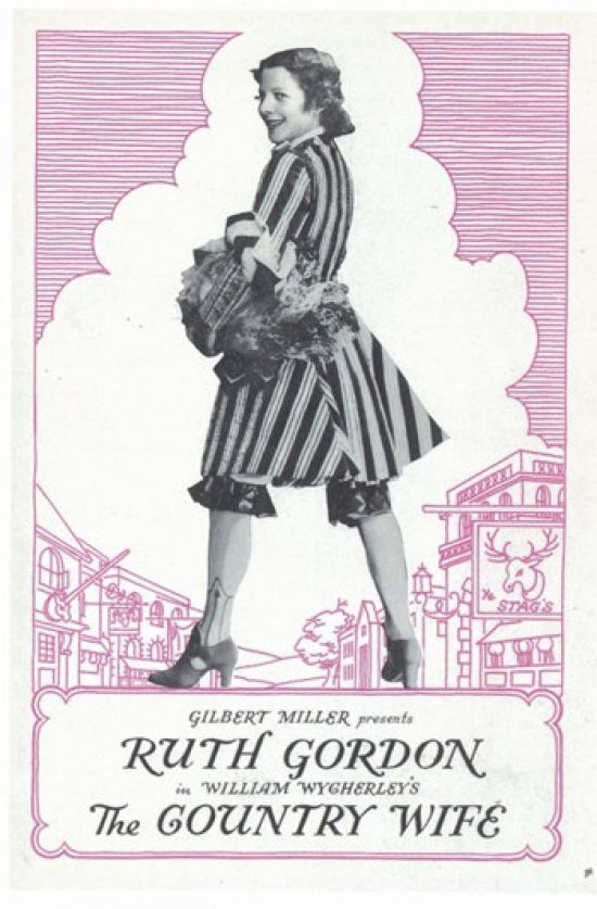 The Country Wife Movie Poster - Broadway Classic