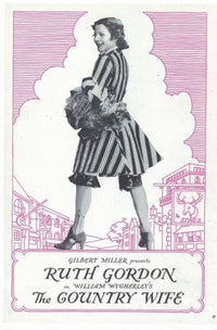 The Country Wife Movie Poster - Broadway Classic
