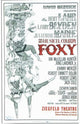 Foxy Broadway Movie Poster Print showcasing vibrant colors and design.