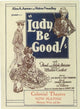 Lady Be Good Broadway Movie Poster featuring classic musical art.