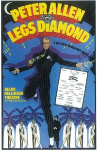 Legs Diamond Broadway Movie Poster Print showcasing theatrical drama.