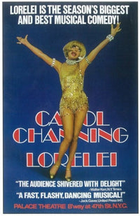 Lorelei Broadway Movie Poster Print showcasing vibrant theater imagery.