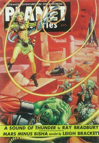 Planet Stories Pulp Movie Poster Print showcasing vibrant artwork.