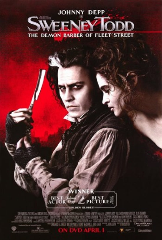 Sweeney Todd The Demon Barber of Fleet Street Movie Poster