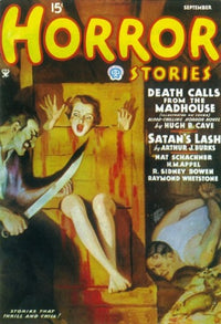 Horror Stories Movie Poster Print in Pulp Art Style