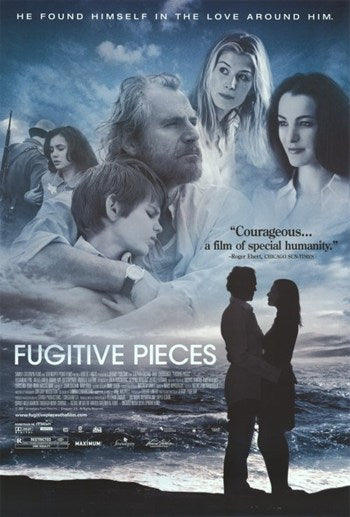 Fugitive Pieces movie poster print featuring cinematic artwork.
