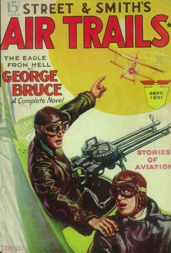 Air Trails Movie Poster featuring classic aviation theme.