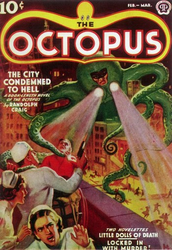 The (Pulp) Octopus Movie Poster Print showcasing cinematic art.