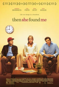 Then She Found Me Movie Poster Print featuring vibrant artwork.