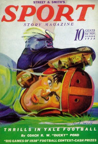 Sport Story Magazine Movie Poster Print showcasing vibrant sports culture.